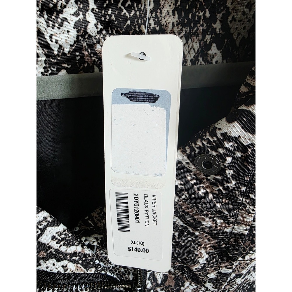 Soft Surroundings Viper Python Print Jacket VTG W… - image 9